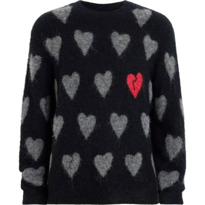 AllSaints Пуловер 'AMORE' черно, размер M