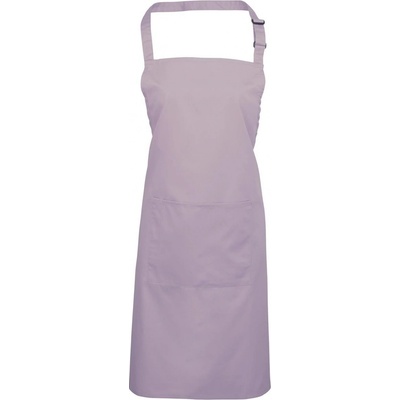 Premier Workwear Keprová pracovní zástěra s kapsou z kolekce Colours Collection fialová lila Pantone 264C 72x86cm PW154