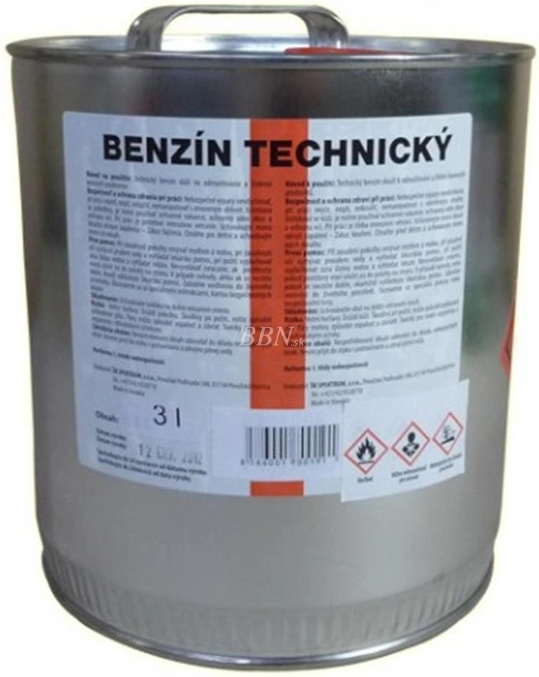 BENZÍN technický, 3lit.
