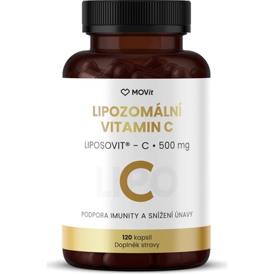 MOVit Lipozomální Vitamin C 500 mg 120 kapslí