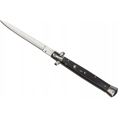 Stiletto Bočné vzor drevo čierne 33 cm