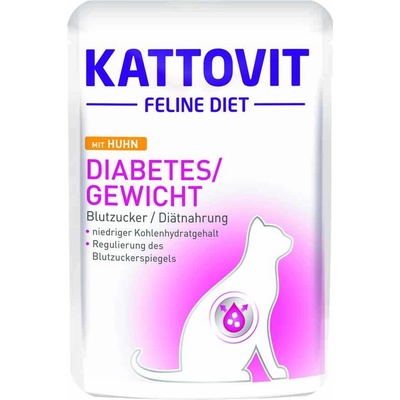 Kattovit Diabetes kuře 24x 85 g
