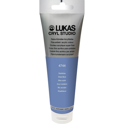 LUKAS Cryl Studio Plastic Tube АКРИЛНА боя Steel Blue 125 ml 1 бр (747440012)