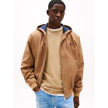 Image 1 of Tommy Jeans Men's Cotton Overshirt - Vintage Camel