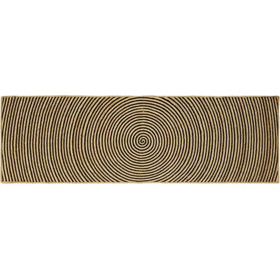 vidaXL Килими за помещение Черно 80 x 250 cm юта (42010737)