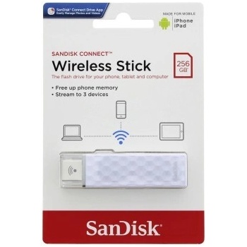 SanDisk Connect Wireless Stick 256GB SDWS4-256G-G46