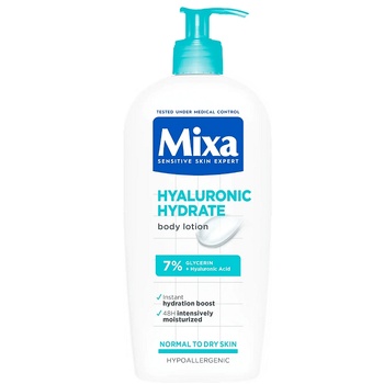 Mixa Мляко за тяло Hyalurogel, 400 ml (958430)