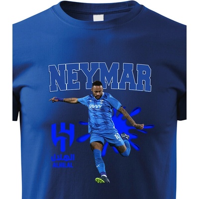 Dětské tričko Neymar Barva Modrá Canvas Bezvatriko.cz 2035