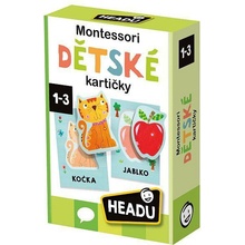 Headu Montessori dětské kartičky