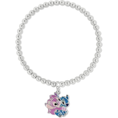 Disney dětský náramek s přívěskem Stitch & Angel BF00806SRWL.PH