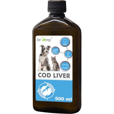 Dromy olej z tresčích jater 500 ml