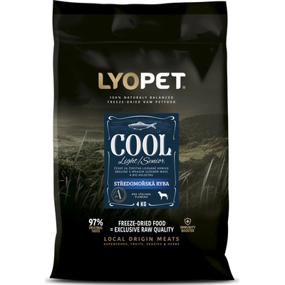 Lyopet Cool Light/Senior Středomořská ryba 1,5 kg