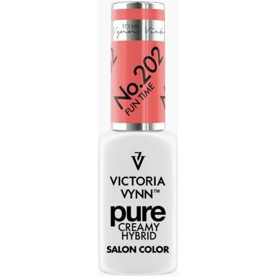 VICTORIA VYNN Hybridní gel lak PURE CREAMY HYBRID 202 Fun Time 8 ml