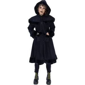 Poizen industries дамско яке poizen industries - hilda - black - j-hilda-b