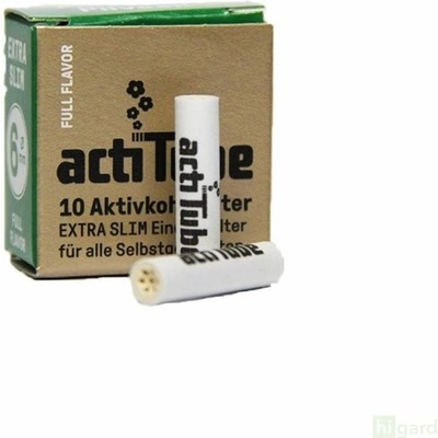 ActiTube filtry extra slim 6 mm 10 ks