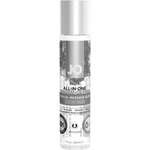 JO All in One masážní a lubrikační olej 30 ml bez vůně