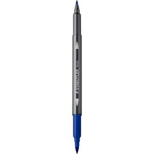 STAEDTLER Акв. флумастри Staedtler 3001, двув, син 3 (31648-А-СИН)