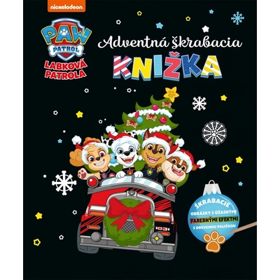 Labková patrola: Adventná škrabacia knižka - Egmont SK