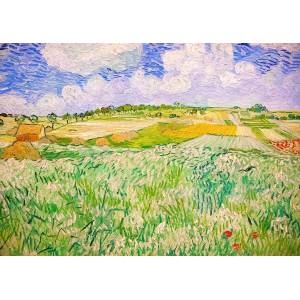 Enjoy - Puzzle Vincent Van Gogh: Plain near Auvers - 1 000 piese