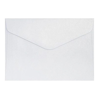 Obálky C6 Pearl diamantově bílá K 150g, 10ks, Galeria Papieru
