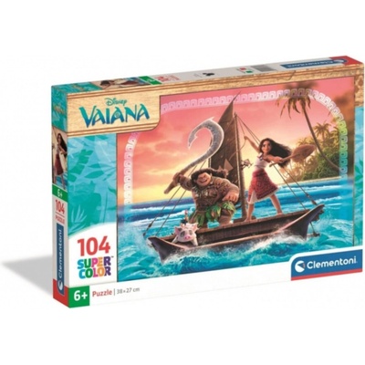 Clementoni Super Disney detské Vaiana 2 105 dielov