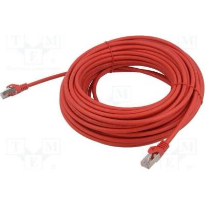 Gembird PP6A-LSZHCU-R-20M Patch S/FTP Cat 6a RJ45 vidlice z obou stran lanko Cu