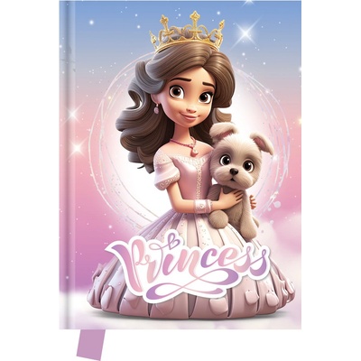 Junior Památník 14x18 cm čistý Princess 80 listů – Hledejceny.cz