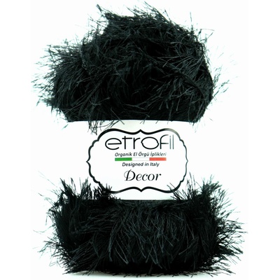 Etrofil Příze Decor 79036 černá