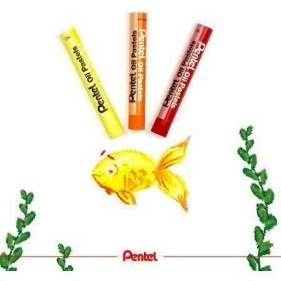 Pentel Arts neonové a metalické barevy PHN-MF12 12 ks