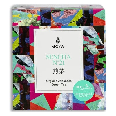 Moya Sencha BIO, porcovaný zelený čaj 22,5 g