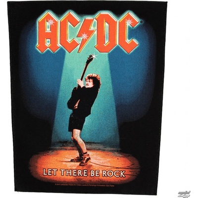 nášivka veľká AC/DC - Let There Be Rock - RAZAMATAZ - BP1012