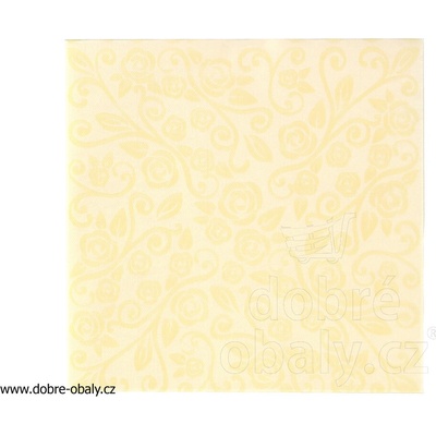 Wimex ubrousky Premium dekor R béžové 50ks 40x40cm