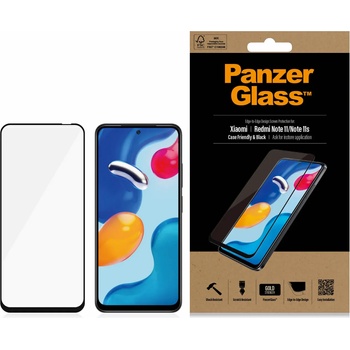 Panzer Стъклен протектор PanzerGlass за Xiaomi Redmi Note 11/11s/12s CaseFriendly - Черен