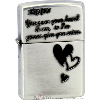 ZIPPO TRIPLE HEART 28193