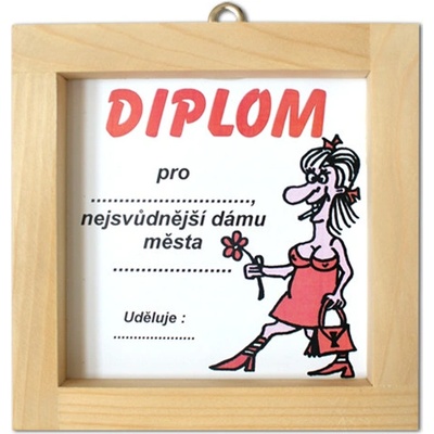 KupMa Diplom pre najzvodnejšiu dámu mesta CZ