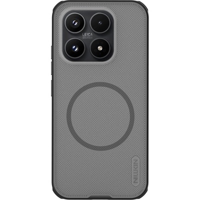 Xiaomi NILLKIN Super Frosted Shield Pro Магнитен Калъф за Xiaomi 17 - Матов PC+TPU, Прозрачно-черен