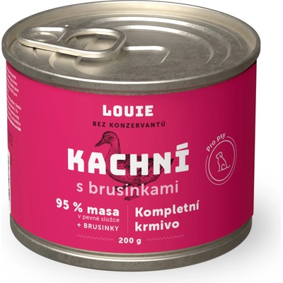 Louie Dog Kačacie s brusnicami 200 g