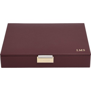 Stackers Classic Stackers Кутия за бижута с капак, бордо (76863)
