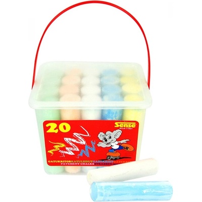 Sense Тебешири - големи, 20 бр (11021)