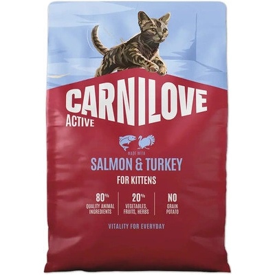 CARNILOVE CAT LOSOS A MORČACIE MÄSO PRE MAČIATKA 2 KG