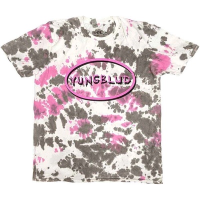 Yungblud Scratch Logo Oval (Wash Collection) Grey M Риза (YBTS14MDD02)