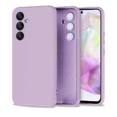 Силиконов (TPU) калъф за Samsung Galaxy A35 5G - Tech-Protect Icon TPU Case (лилав) (THP2661)