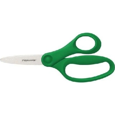 FISKARS - Detské nožnice, pre pravákov, dĺžka 15 cm, zelená 1067848