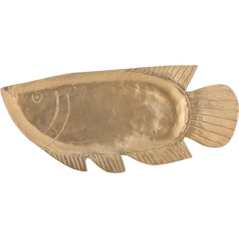 Bloomingville Декоративен поднос Fabius метален 35, 5 см злато (82068394)