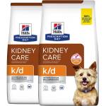 Hill's Hill s Prescription Diet k/d Грижа за бъбреците гранули за кучета 2 x 12 кг
