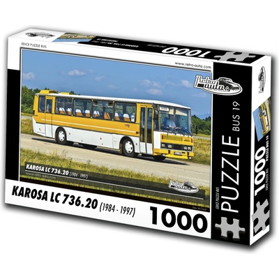RETRO-AUTA BUS č.19 KAROSA LC 736.20 1984 1997 1000 dielov