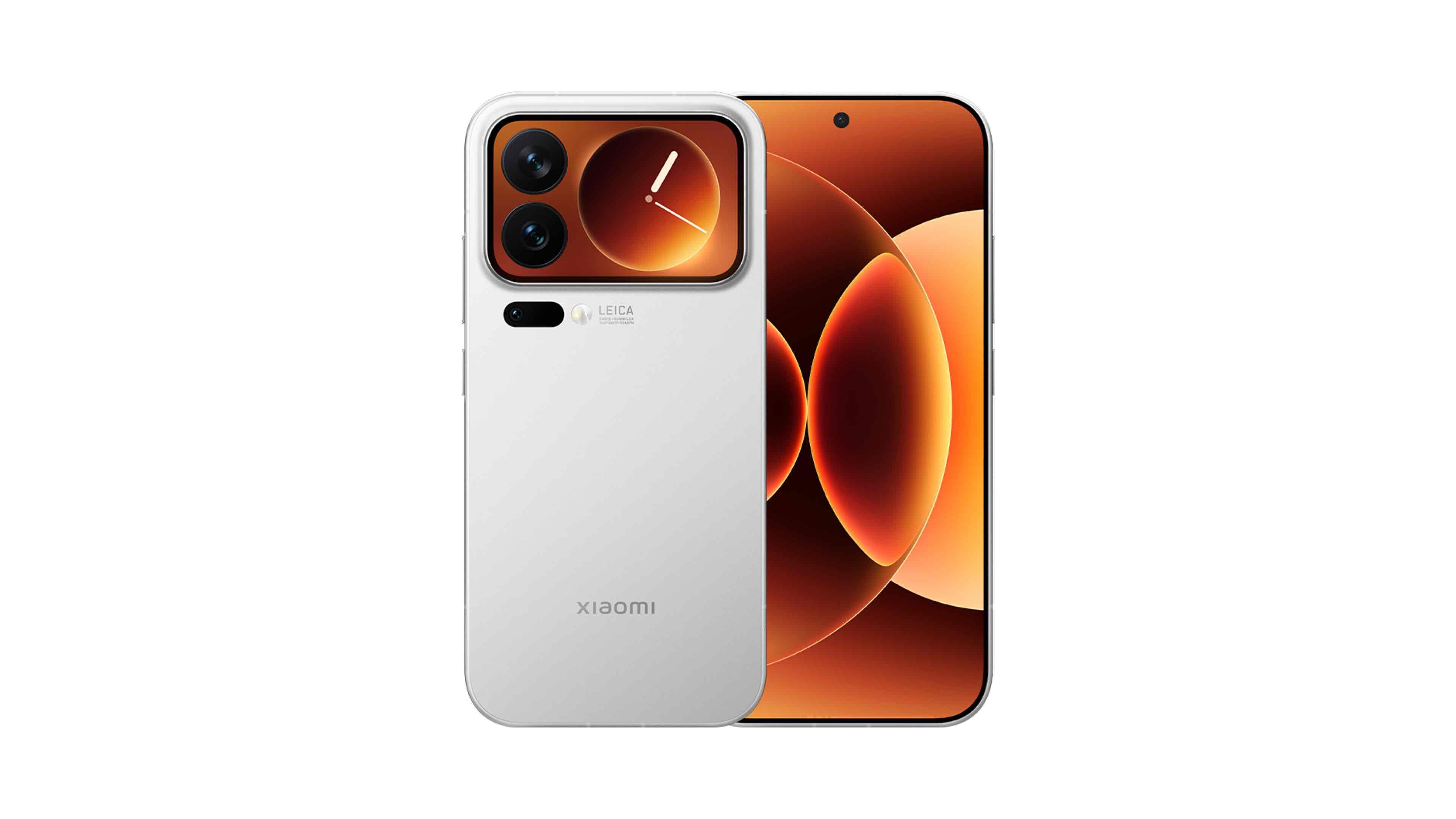 Xiaomi 17 Pro (Max) elülső és hátlapi kijelző