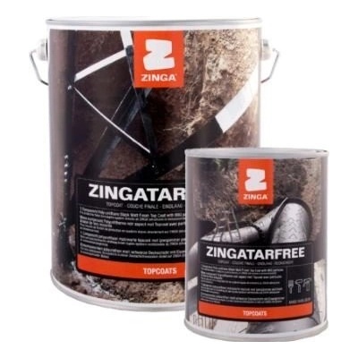 ZINGA Zingatarfree chemicky odolná jednozložková polyuretánová farba cierna 20 L
