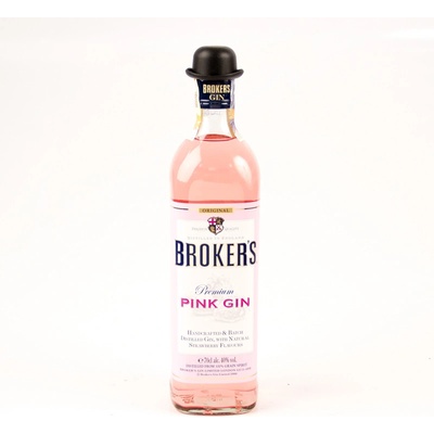 Brokers Pink Gin 40% 0,7 l (holá láhev)