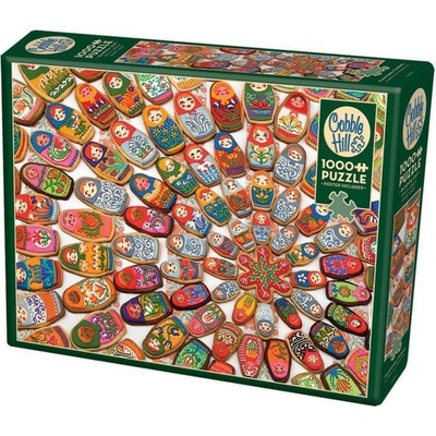 Cobble Hill Matryoshka Cookies 1000 dielov